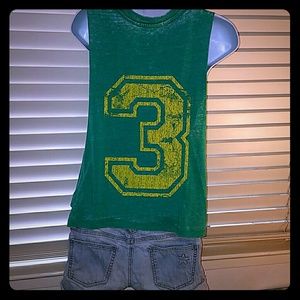 Derek Heart Tops - *Green #3 layering tank* Derek Heart Tops - *Green #3 layering tank*
