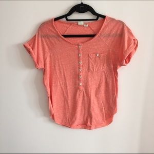 Roxy orange t-shirt