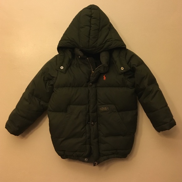 Boys Polo Ralph Lauren puffer coat. Size 4.