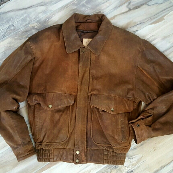 Men's GENUINE LEATHER JACKET!