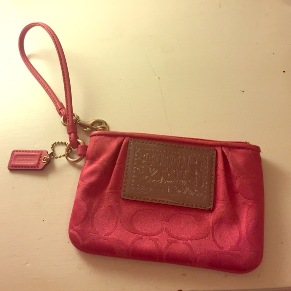 Coach wristlet