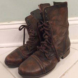 Steve Madden Troopa/Combat boots