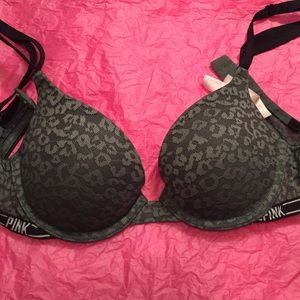 VS Pink Push-up Bra