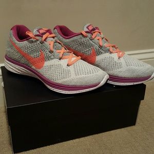 NEW W/TAGS Custom Nike Flyknit Lunar 3 Sneakers