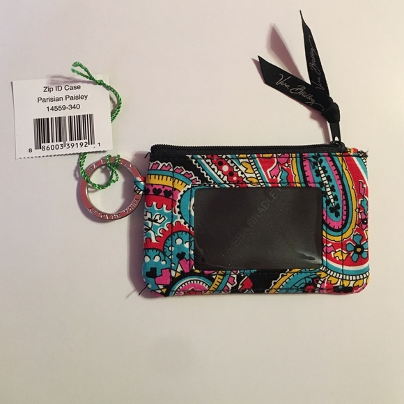 Brand New Vera Bradley Zip ID Case