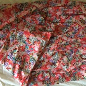 Floral lululemon pants