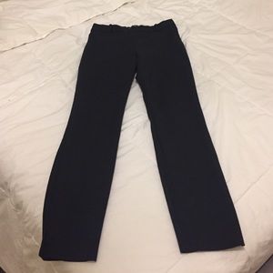 Black cropped pants
