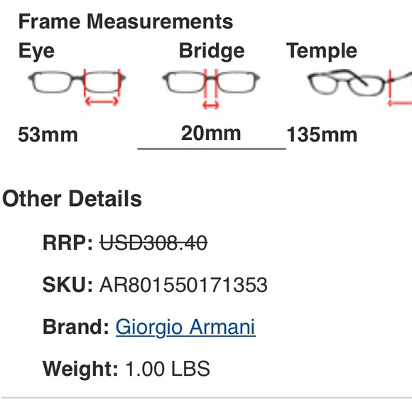 Giorgio Armani AR8015 gold/black sunglasses