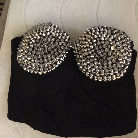 Spiked bustier