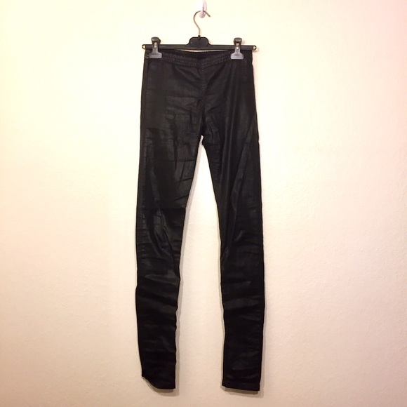 Rick Owens DRKSHDW Waxed Denim Leggings [reserved]