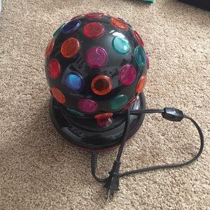 moving disco ball