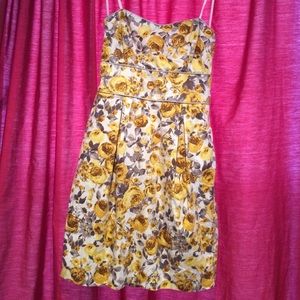 Floral print dress