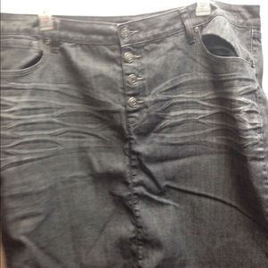 Cute Lane Bryant Knee Length Skirt