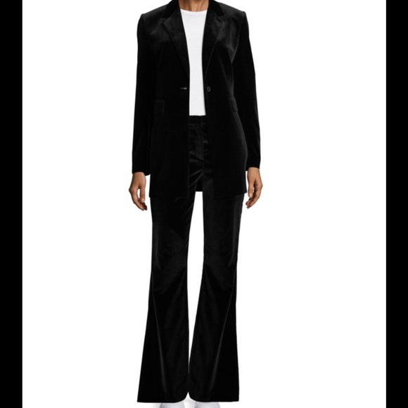 Theory Berdyne B Velvet Blazer and Pants
