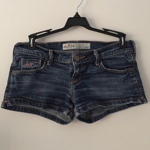 Hollister jean shorts