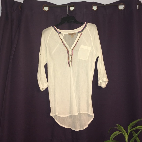 Nine West boho Blouse