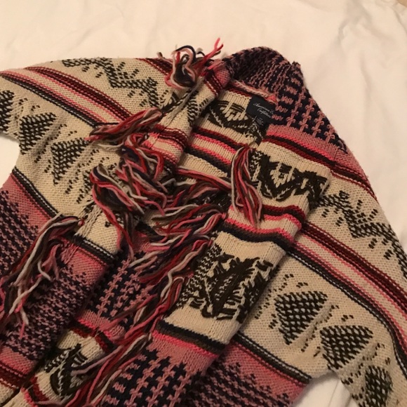 Multi-colored cardigan