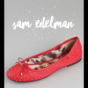 Sam Edelman Leather Studded Frankie flat