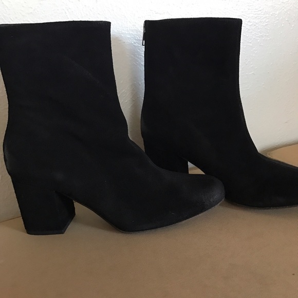 Free People Cecile Block heel booties