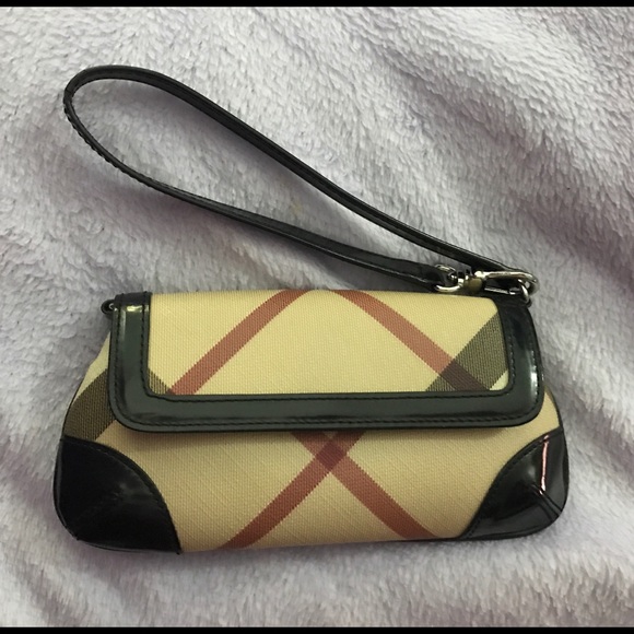 Burberry Nova Check wristlet