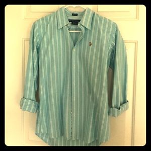 Polo Ralph Lauren Button Down Size: Slim Fit 8