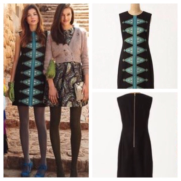 Anthropologie Dresses & Skirts - Split Diamonds Shift