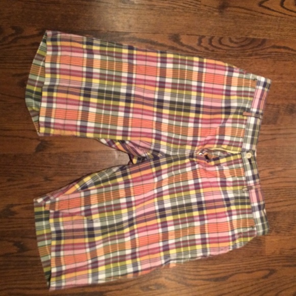 Ralph Lauren Madras Shorts
