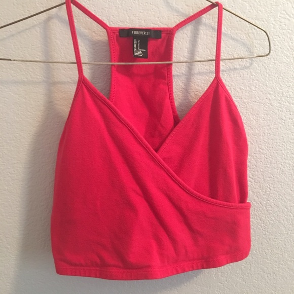 ❤️Red crop top❤️