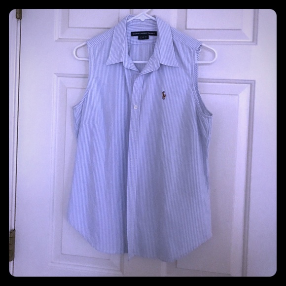 Polo Ralph Lauren Sleeveless Button Down Size 10