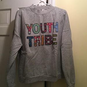 H&M Crew Neck Sweatshirt ("Youth Tribe")