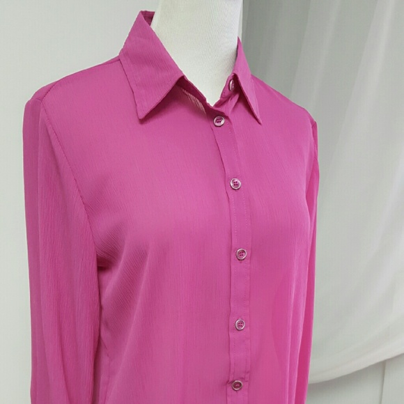 3/4 Sleeve Crepe Blouse - Picture 1 of 3