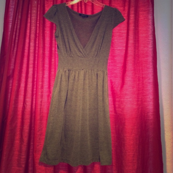 Simple grey dress