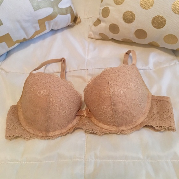 👙nude lace push up bra👙