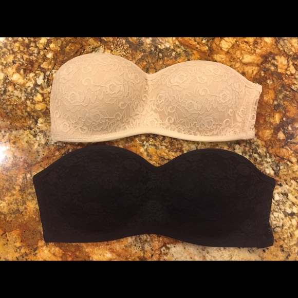 Victoria's Secret (Pink) Bandeau Bras Bralettes XS