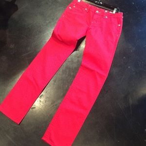 Miss Me Red Jeans