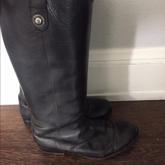 Black frye boots