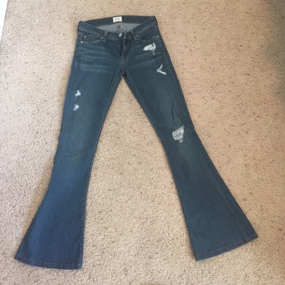 HUDSON Angel Flare jeans.