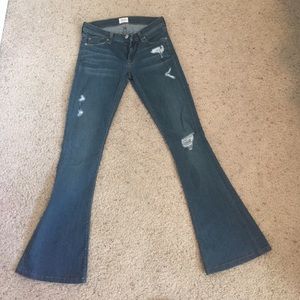 HUDSON Angel Flare jeans.