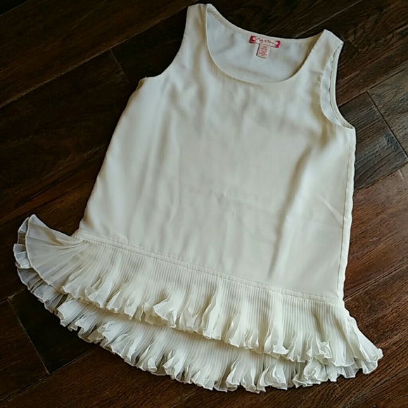 Cream colored blouse
