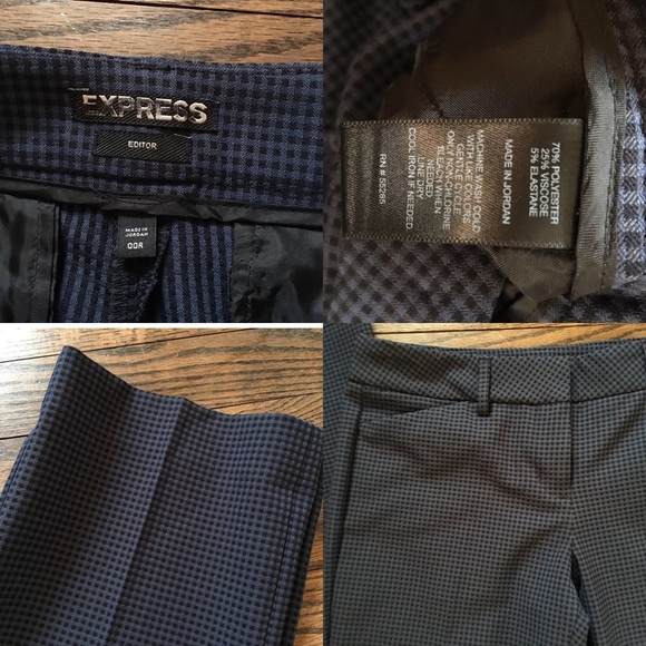 NWOT Express Editor Pants Size 00R - Picture 4 of 4