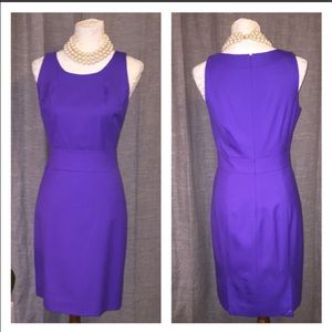JCrew Super 120s Purple Sheath Dress 💜