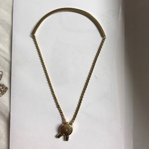 Diamond and gold bracelet