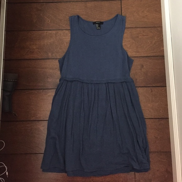 blue summer dress