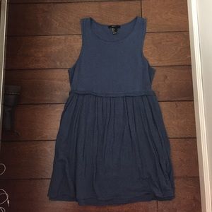 blue summer dress