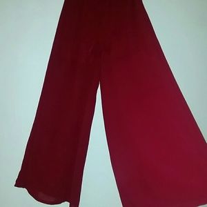 Red Harem Pants