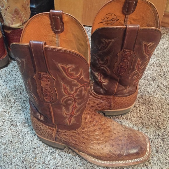 Lucchese Other - Ostrich Lucchese boots