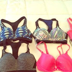 Almost brand new Victoria Secret bras
