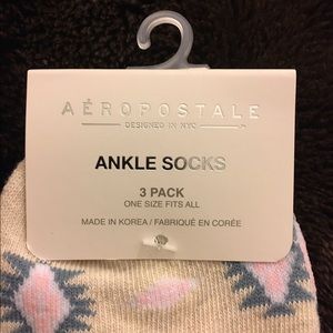 Aztec ankle socks