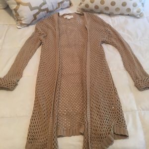 ❄️holed long cardigan❄️