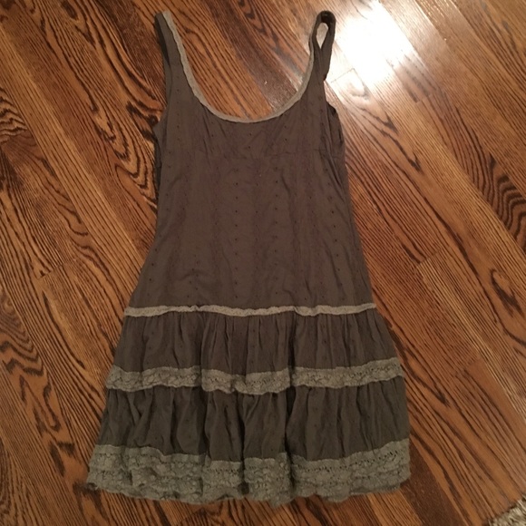 Free People green dress